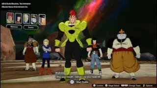 Androids Select Screen Unique Interaction!