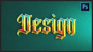 [ Photoshop Tutorial ] How to Create 3D Medieval Text Effect in Photoshop