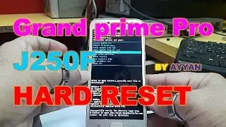 Samsung J2 Pro J250F Hard Reset Soft Key