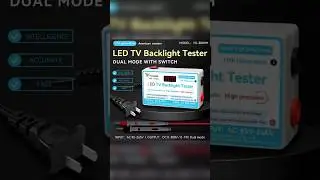 automatic led tv backlight tester 