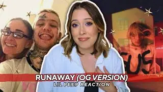 hey, let’s runaway to london! ✈️❤️‍🔥🇬🇧 runaway (OG version) + music video - lil peep *reaction*