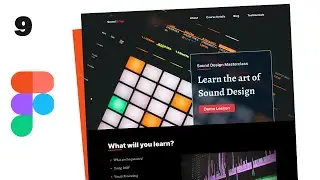 How To Design Responsive Homepage in Figma #9 - Menu Animation