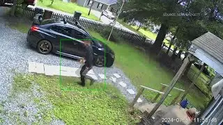 Video shows man stealing package from porch