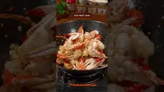 EASY STIR-FRIED BLUE CRAB RECIPE #recipe #cooking #chinesefood #crab #seafood #bluecrab