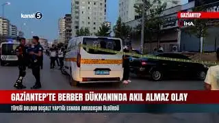 Gaziantep’te Berber Dükkanında Akıl Almaz Olay | Arkadaşını kazara öldürdü