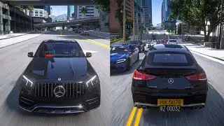 GTA V Mercedes-Benz GLE 53 AMG Coupe First Edition (Add-On) + Realistic Engine Sound Mod [QuantV 4K]