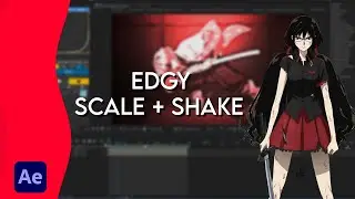 EDGY SCALE + SHAKE TUTORIAL  | AFTER EFFECTS