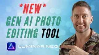 NEW Luminar Neo Generative AI Photo Editing Tools Tutorial | Gen Swap, Erase & Expand