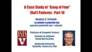 Lecture 24: A Case Study of Gang of Four Patterns