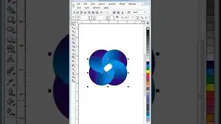 How to make 3d Moon Circle Design in 