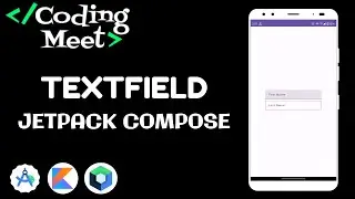 Creating Jetpack Compose Project | Styling TextField in Jetpack Compose | Android Studio Kotlin