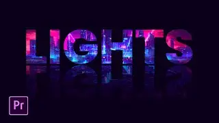 Video INSIDE Text with MIRROR Effect in Premiere Pro