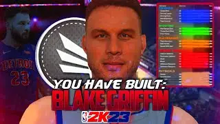 NBA 2K23 *PISTONS* BLAKE GRIFFIN BUILD | DOMINANT SLASHING POST-SCORER W/ 85 THREE & CONTACT DUNKS