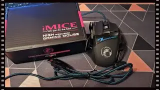 Бесшумная игровая мышь iMice X7.