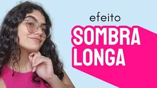 COMO FAZER EFEITO DE SOMBRA LONGA! LONG SHADOW! NO DESIGN!