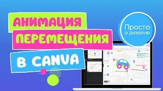 Анимация перемещения в Canva. Как сделать анимацию в Канве и добавить движение в свой дизайн.