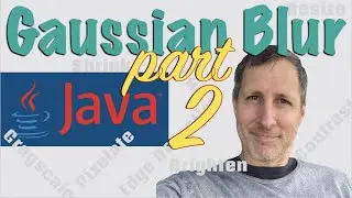 Java: Gaussian Blur, part-2 | How to Code in Java Tutorial using Buffered Image