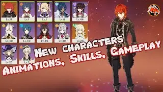 Genshin Impact Classes, Animations, Skills, & Gameplay!
