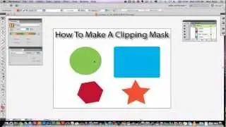 Illustrator CS5 Tutorial - How To Make A Clipping Mask (New)