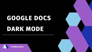 Google Docs Dark Mode: How to Enable or Disable Dark Theme 2022