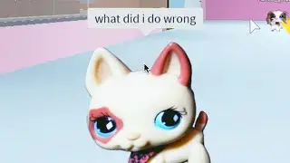 I played an LPS Roblox game... they bullied me.