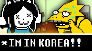 Undertale but an AI rewrites it