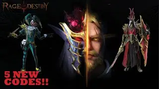 5 new codes, first 1,000 people ONLY! || Rage of Destiny