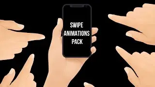 Swipe Animation Pack Stock Motion Graphics