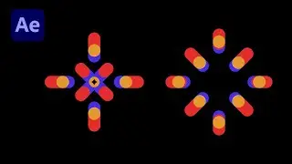 How to Create Easy Fireworks Animation using Shape layer in After Effects Tutorial