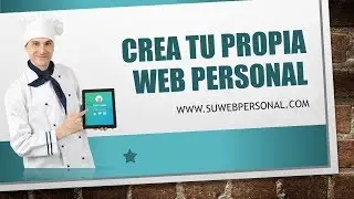 Crea Pagina Web PASO A PASO para Promocionar Experiencia Personal y Profesional - EDUCACION