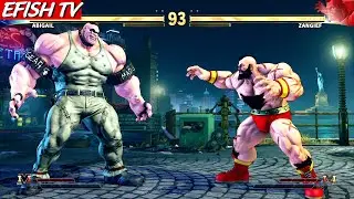 LEVEL 8 Abigail VS Zangief STREET FIGHTER V HARDEST BATTLE MATCH