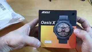 Смарт-часы MASX Oasis X, GPS, Alexa, Ultra HD дисплей, встроенный GPS, Hi-Fi, Bluetooth, звонки