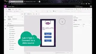 LAB 3: Canvas App In an Hour (6 Tasks)