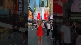 Я на Times Square в Нью-Йорке 😍🎶