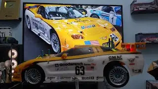 Rc 1/10 c5r le mans 2000 rare show dyno test oi3 4k