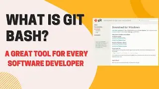 Git Bash - A great UNIX/Linux  flavorful tool for every software engineer.