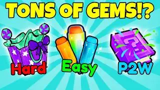 How to Make BILLIONS OF GEMS From DOODLE WORLD in Pet Simulator 99!