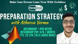 Mathworks Offer | Interview Dose | 23 LPA | Atharva