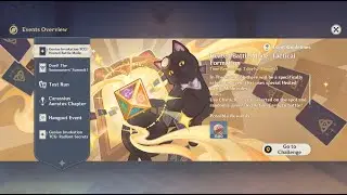 Claiming All Rewards Heated Battle Mode Tactical Formation TCG Event | Genshin Impact 3.7