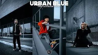 Urban Blue Preset | Lightroom Mobile Preset Free DNG | lightroom tutorial | lightroom preset