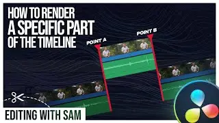 How to render specific part of the video in DaVinci Resolve 17 (In/Out Range) | 2022