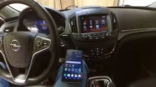 Навигация и Android Auto, на Opel Insignia 2014.