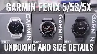 Garmin FENIX 5/5S/5X MEGA Unboxing!