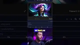 Neural Frames AI Music Video W/ Stems Part 3 #shorts