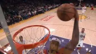 D.Wade alley-oop off the backboard to Lebron | 12.25.13 MIA-LAL