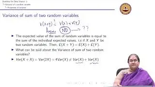 Variance of a Random Variable - Properties of a Variance