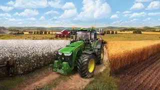 Первый взгляд на ферму.ч1. farming simulator 2019.