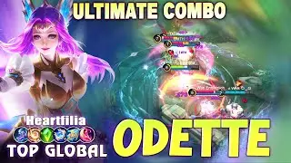 Odette Ultimate Combo Damage! Top Global Odette by Heartfilia ~ Mobile Legends Build