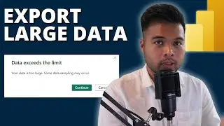 3 EASY WAYS TO EXPORT 1 MILLION ROWS from Power BI into Excel // Beginners Guide to Power BI