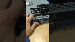 Loading drives in a Dell R620 server! #asmr #tech #servers
